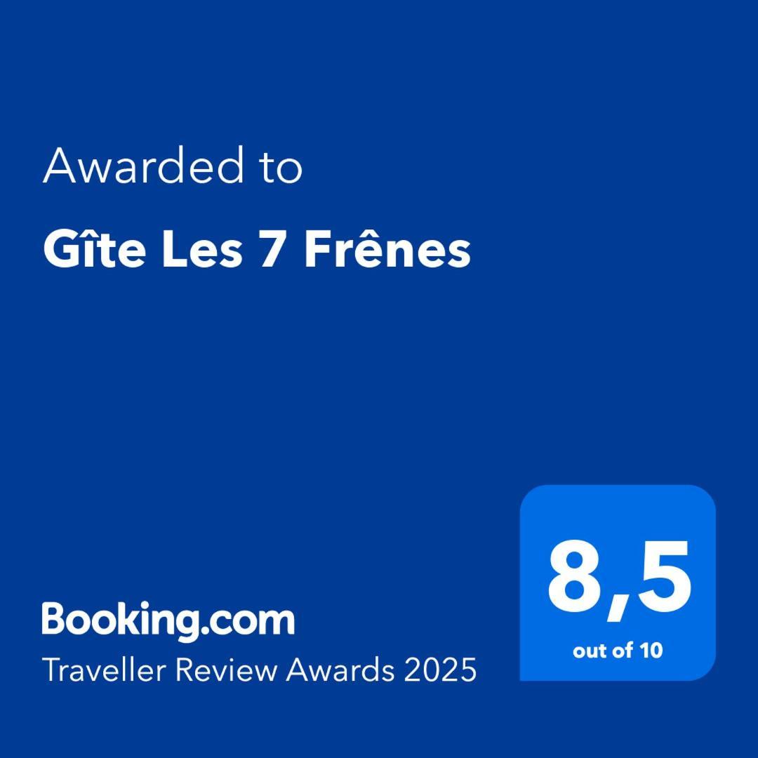 Gite Les 7 Frenes Vaux-sur-Sure Eksteriør billede
